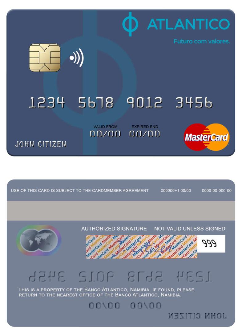 Namibia Banco Atlantico mastercard
